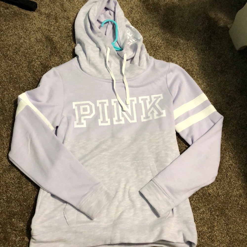 PINK Light Purple Hoodie
